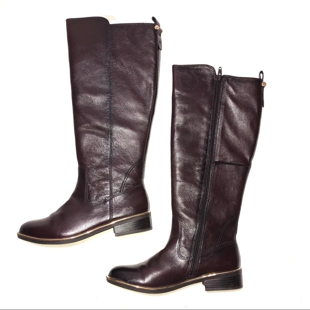 ALDO LEATHER RIDING BOOTS - Picture 7 of 8